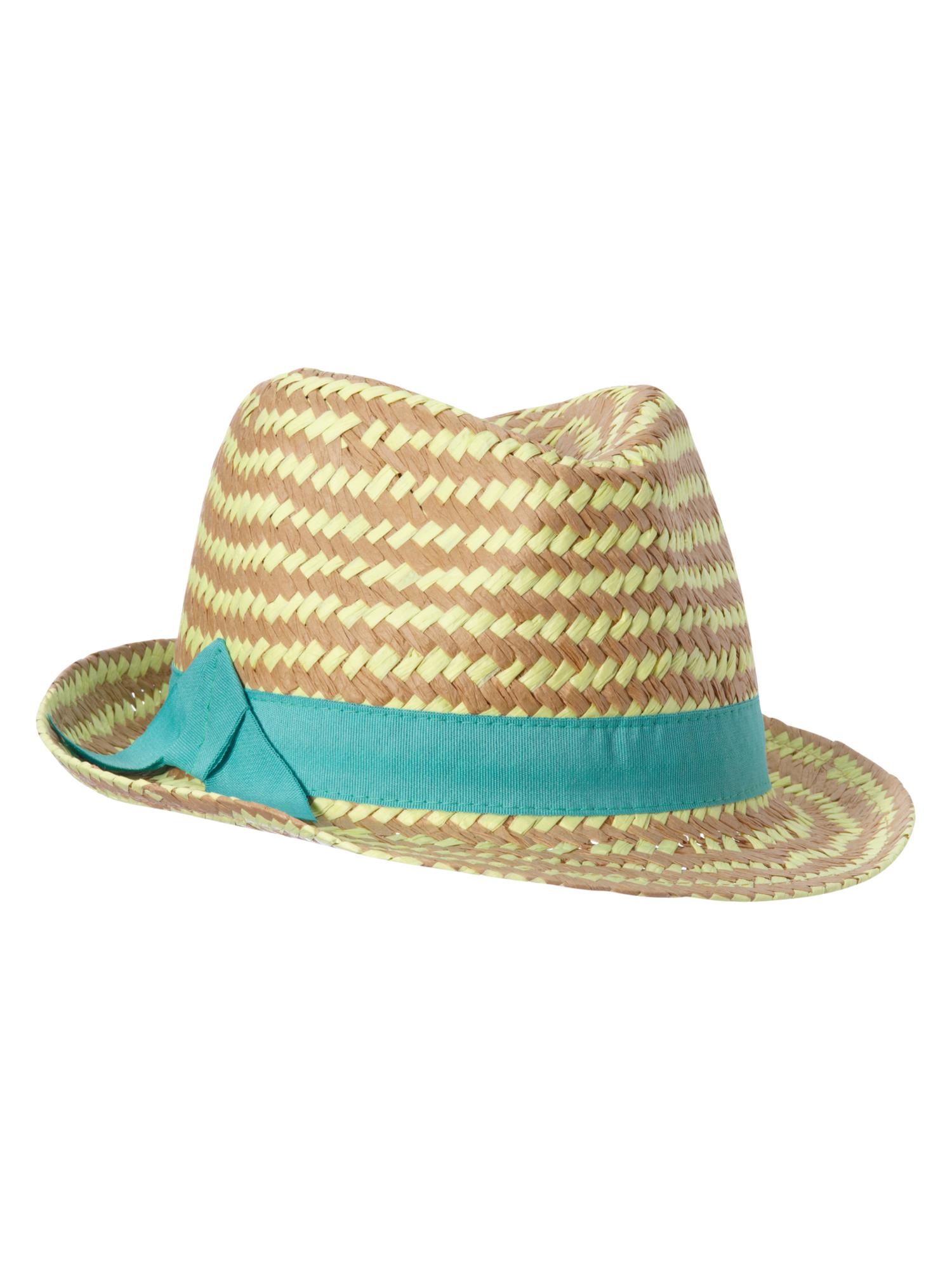 Gap公式オンラインストア Woven straw fedora