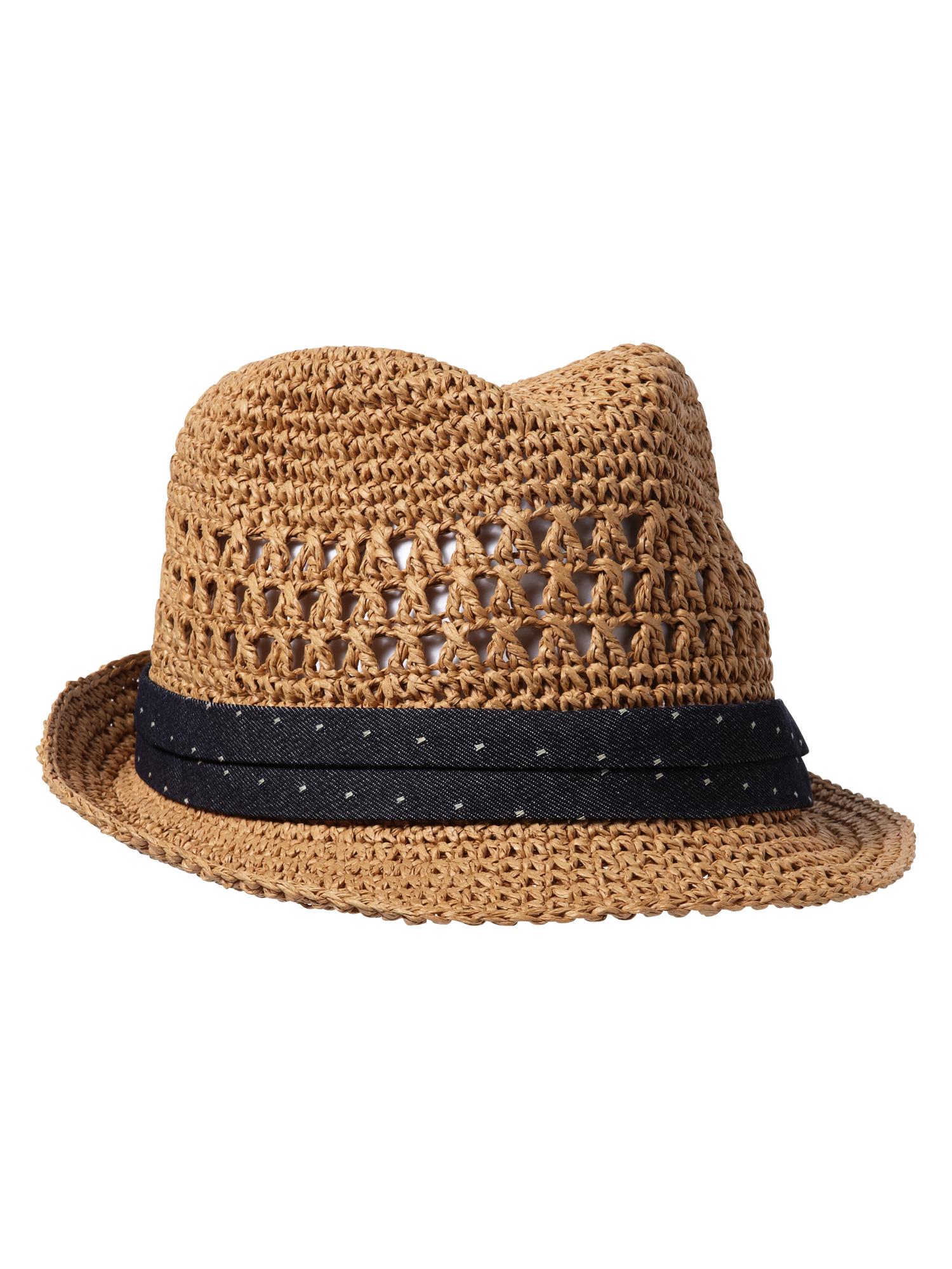 Gap公式オンラインストア Straw fedora