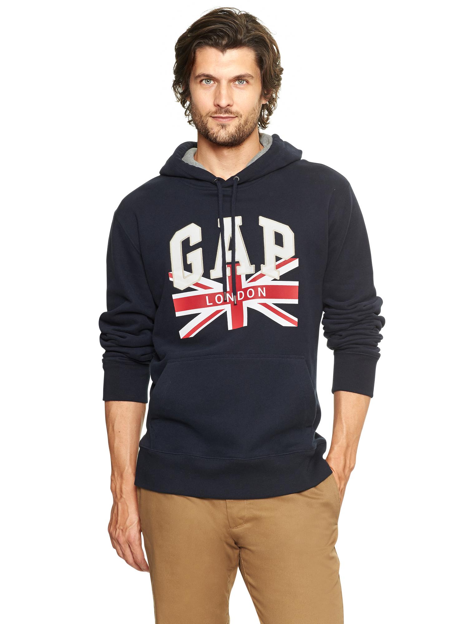 Gap公式オンラインストア | London flag logo hoodie