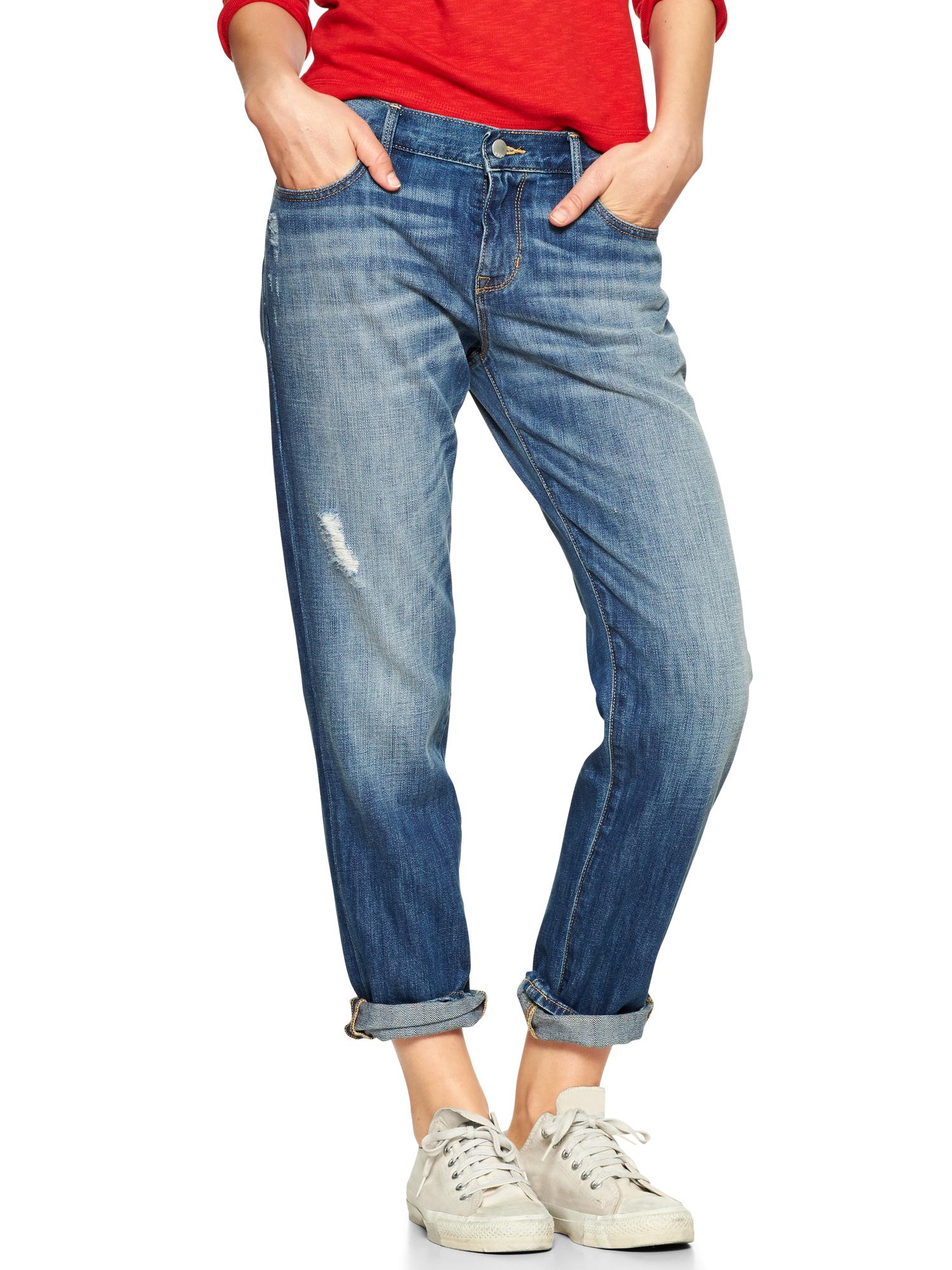 Gap公式オンラインストア | 1969 destructed sexy boyfriend jeans Gap公式オンラインストア | 1969 destructed sexy boyfriend jeans