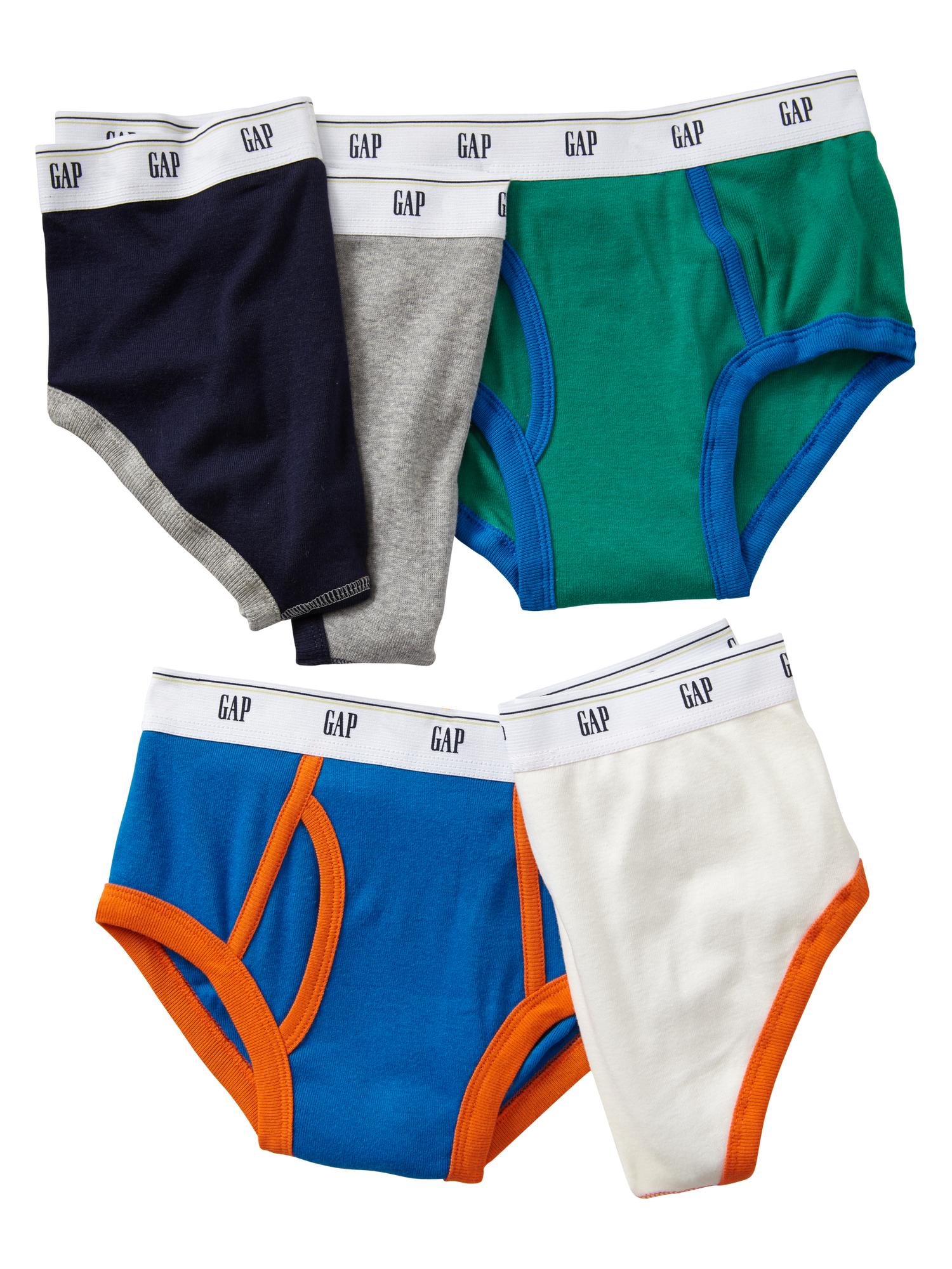 Gap公式オンラインストア Contrast underwear (5pack)