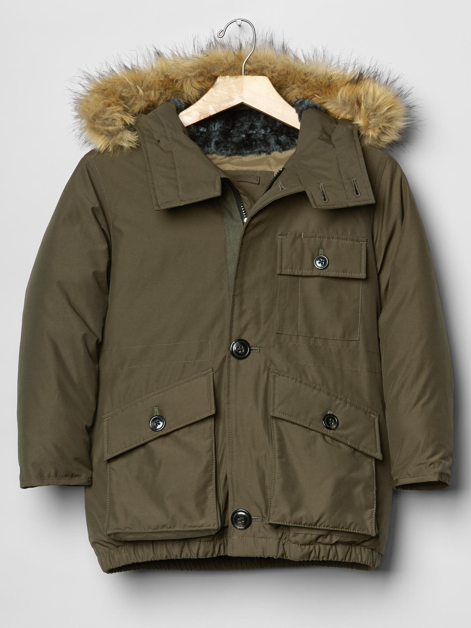 Gap公式オンラインストア Warmest snorkel jacket