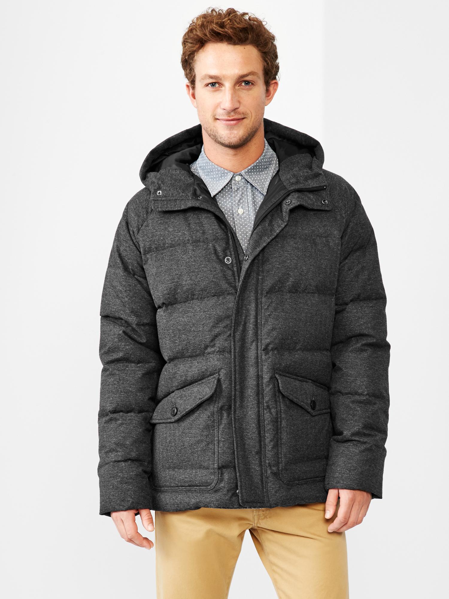 Gap公式オンラインストア | Tweed down puffer jacket