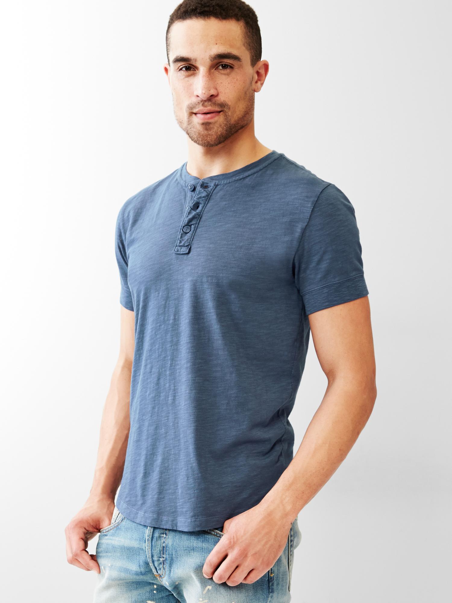 Gap公式オンラインストア Livedin solid henley