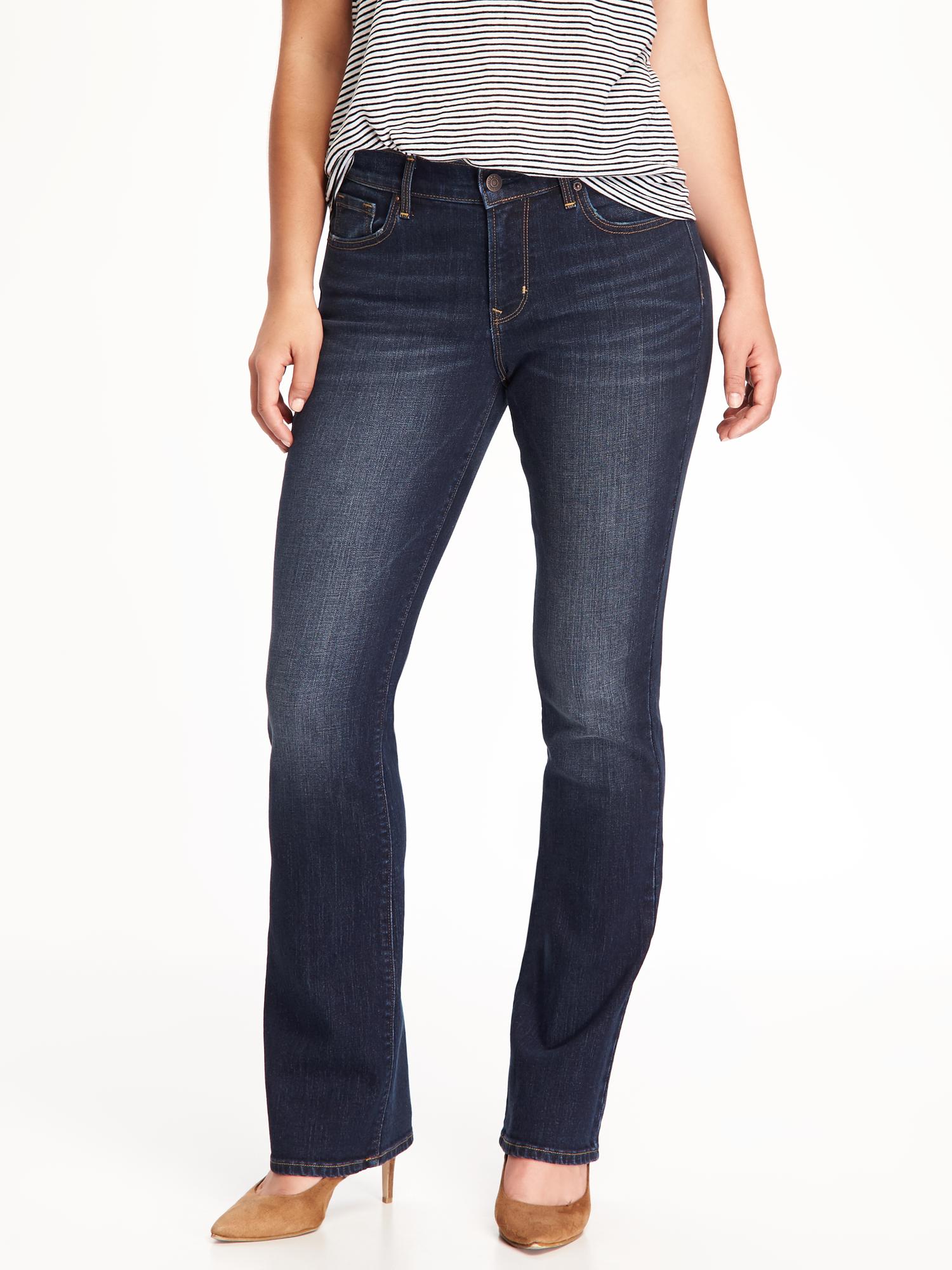 Curvy Boot-Cut Jeans for Women