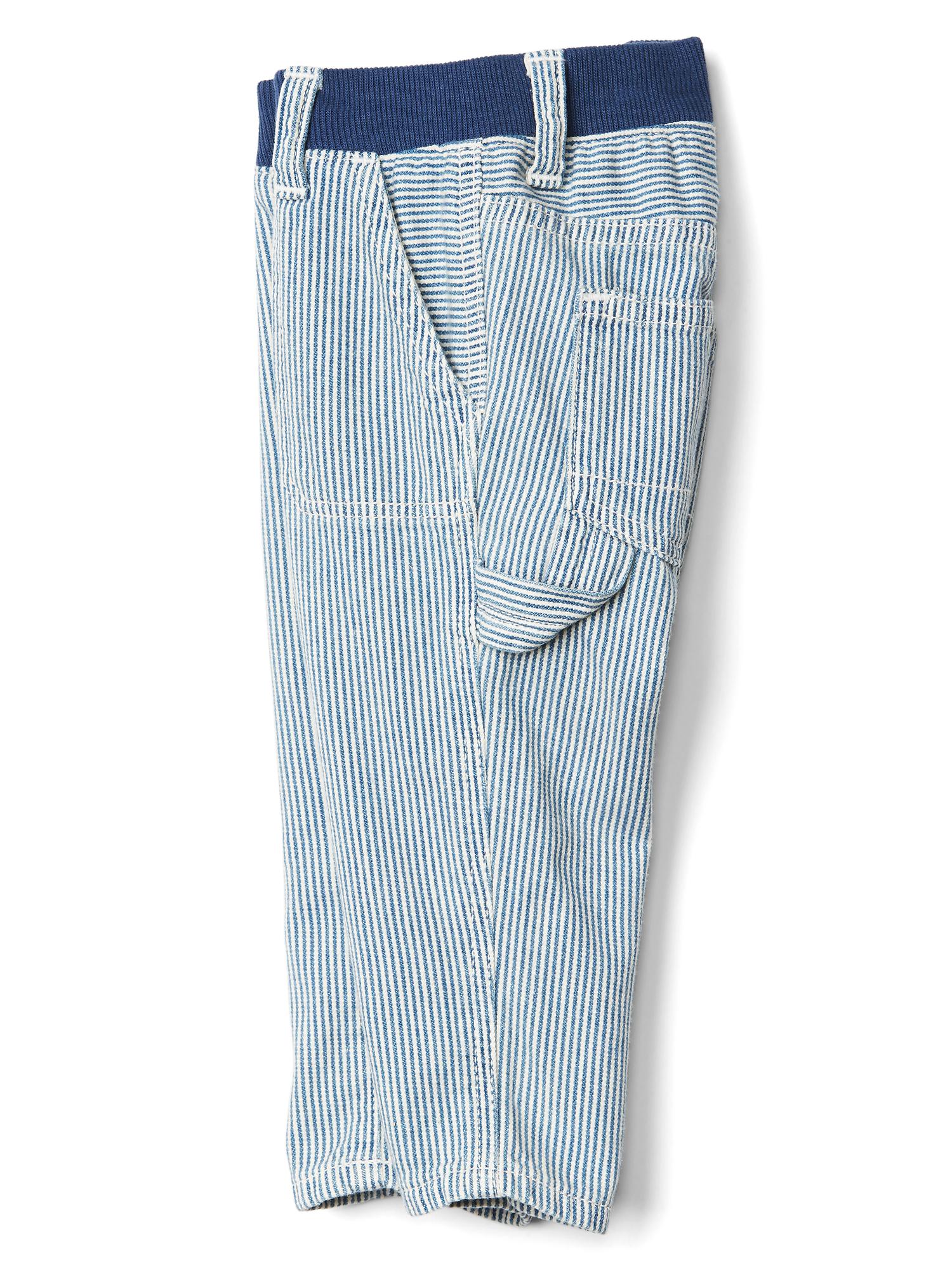 Gap公式オンラインストア | レイルロードストライプ デニム