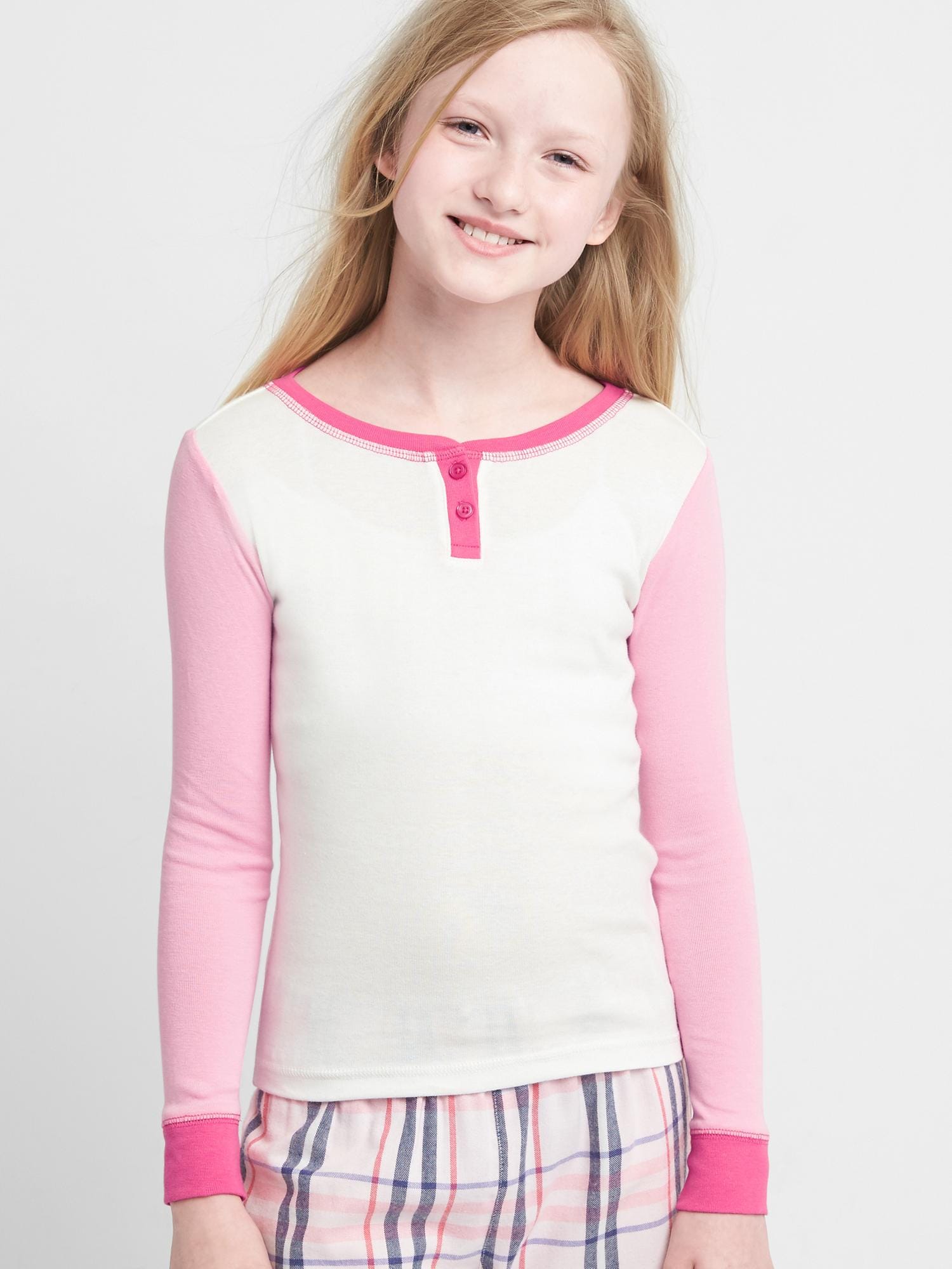 Colorblock PJ henley