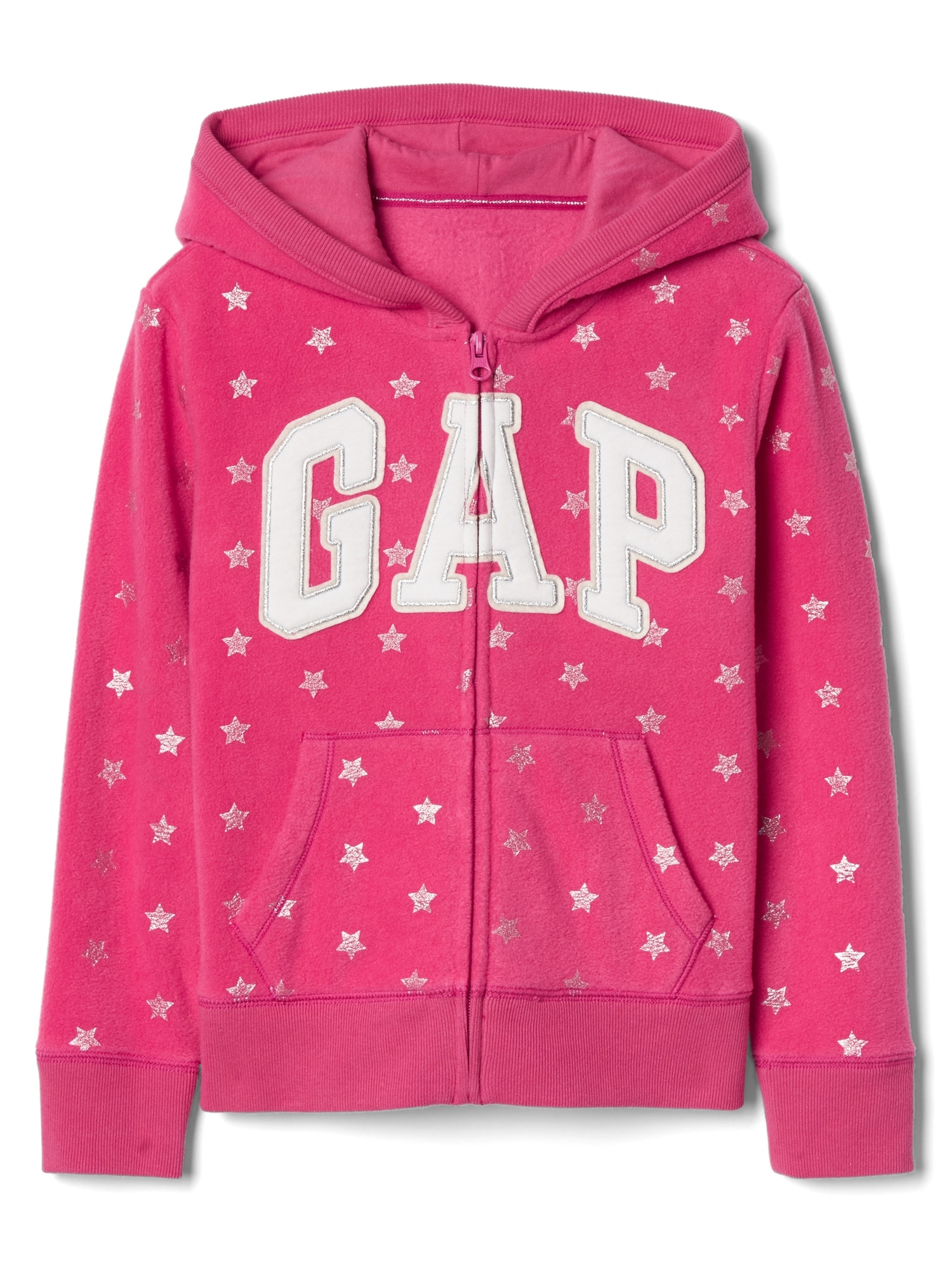 GAP 星柄フルジップパーカー GAP（ギャップ）の「Gap 星柄ロゴジップパーカー（パーカー）」 - WEAR