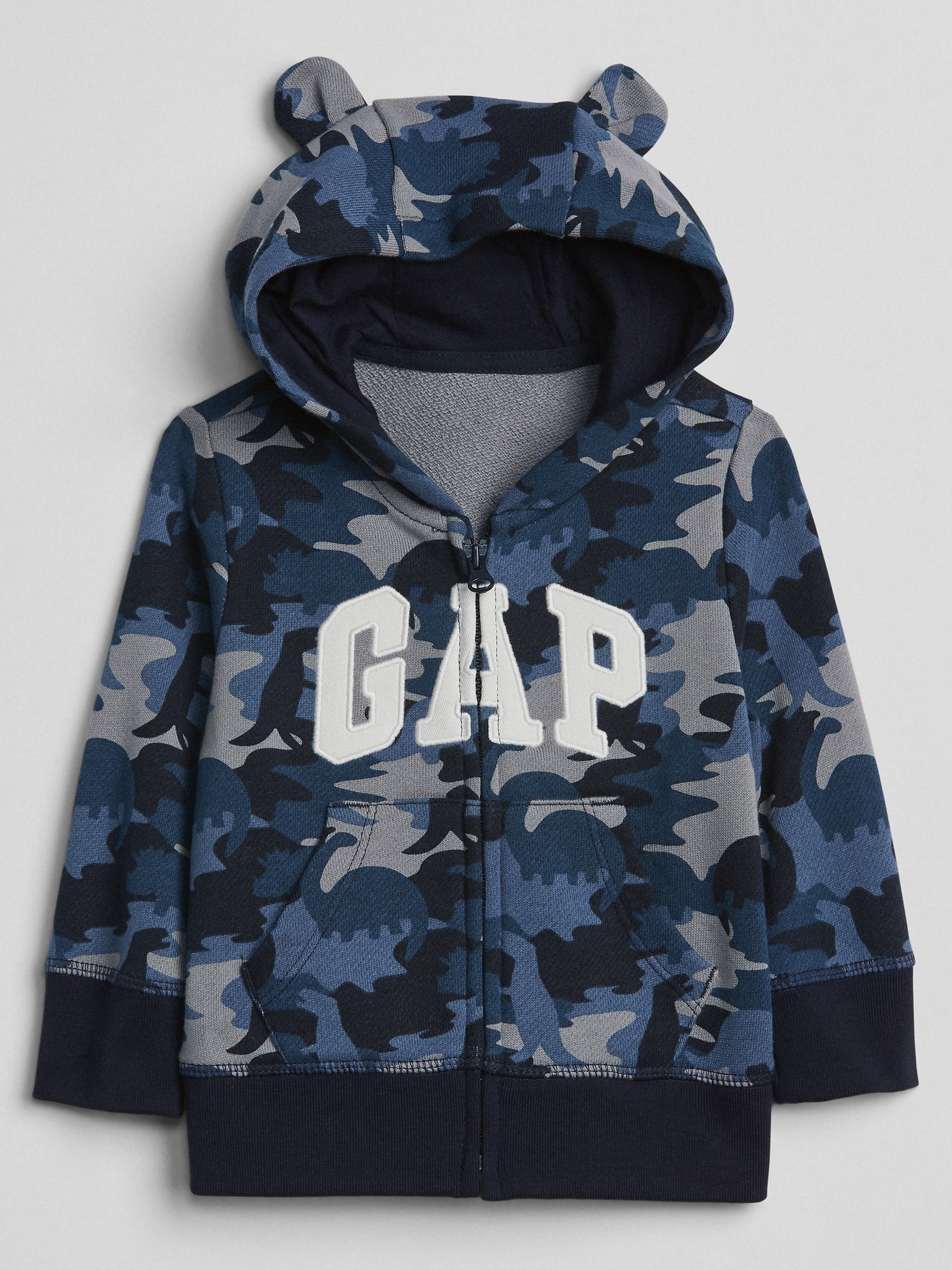 Gap公式オンラインストア | カモフラージュベア パーカースウェットシャツ