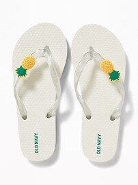 old navy girls flip flops