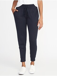 old navy mid rise stretchtech joggers