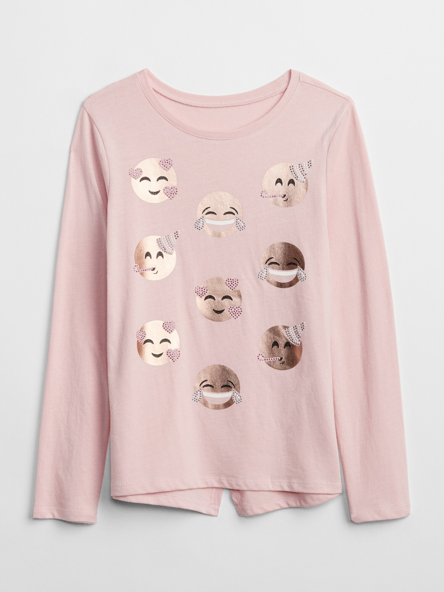 Appliques Graphic Long Sleeve T-Shirt