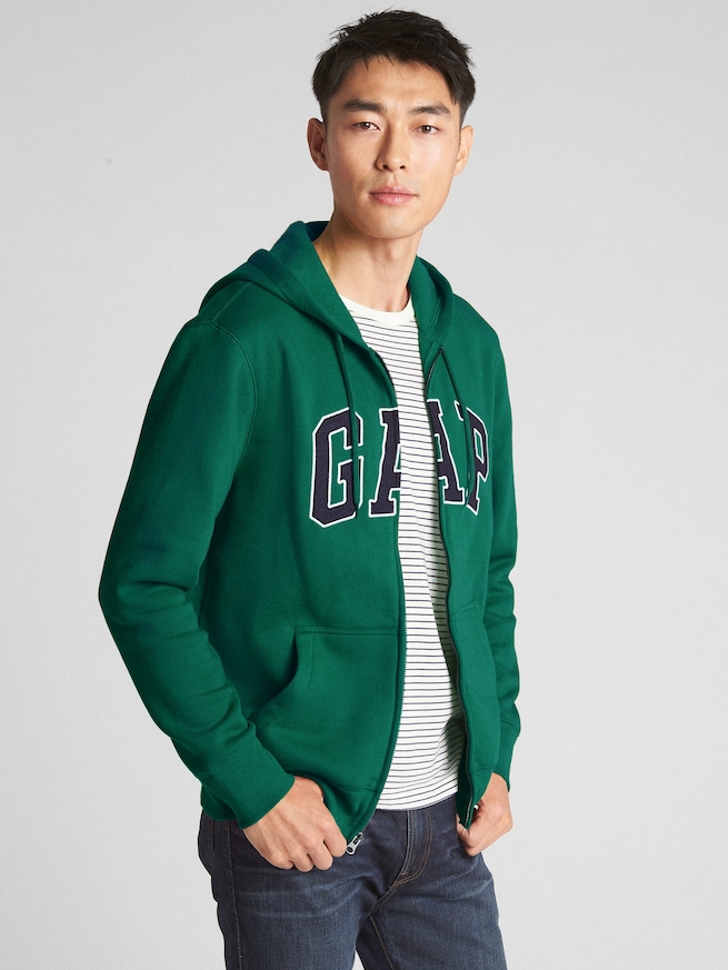 GAPロゴ フルジップパーカー-0