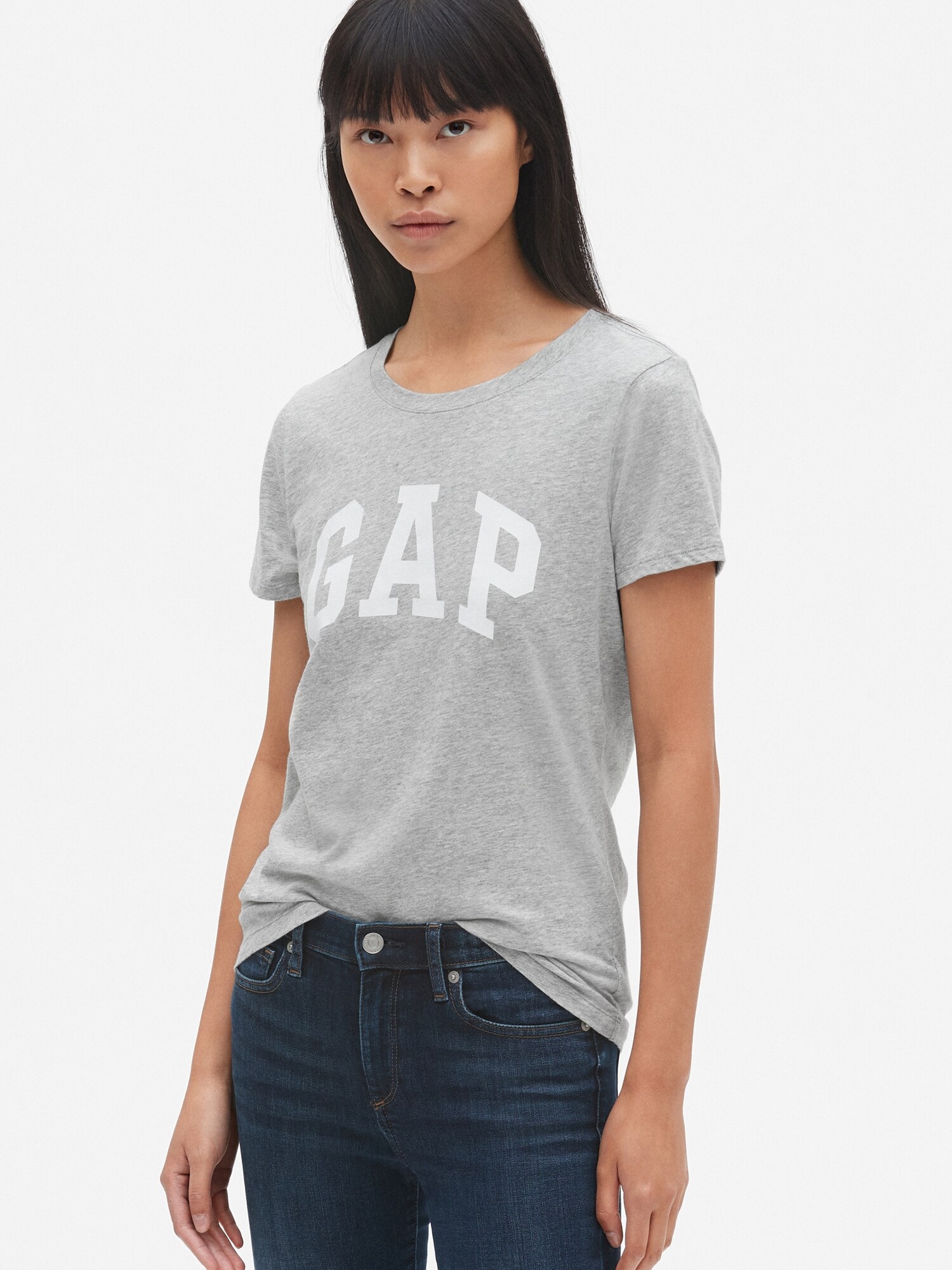 Gap公式オンラインストア | ロゴ半袖クルーネックTシャツ