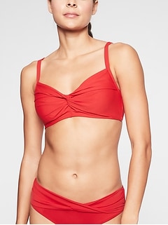 athleta strappy bikini top