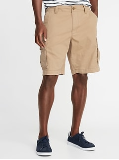 young mens khaki shorts