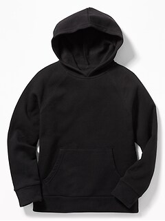 boys plain black sweatshirt