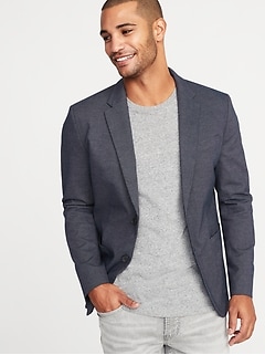 gray blazer men