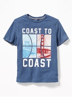 Boys Tees Old Navy - graphic crew neck tee for boys