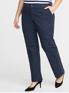 women's plus size khaki work pants