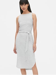 White Sleeveless Dress