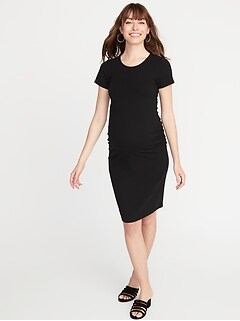 old navy black maternity dress