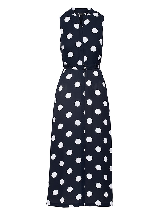 banana republic black and white polka dot dress Banana Republic Black Eyelet Dress- Size 0 – The Saved Collection main image 1