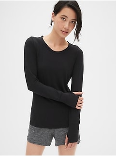 gap women's long sleeve tops