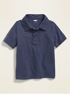 baby boy royal blue polo shirt