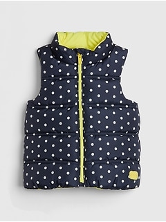 baby gap puffer vest