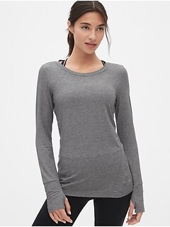 gap black long sleeve shirt