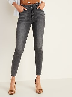 old navy super high rise jeans