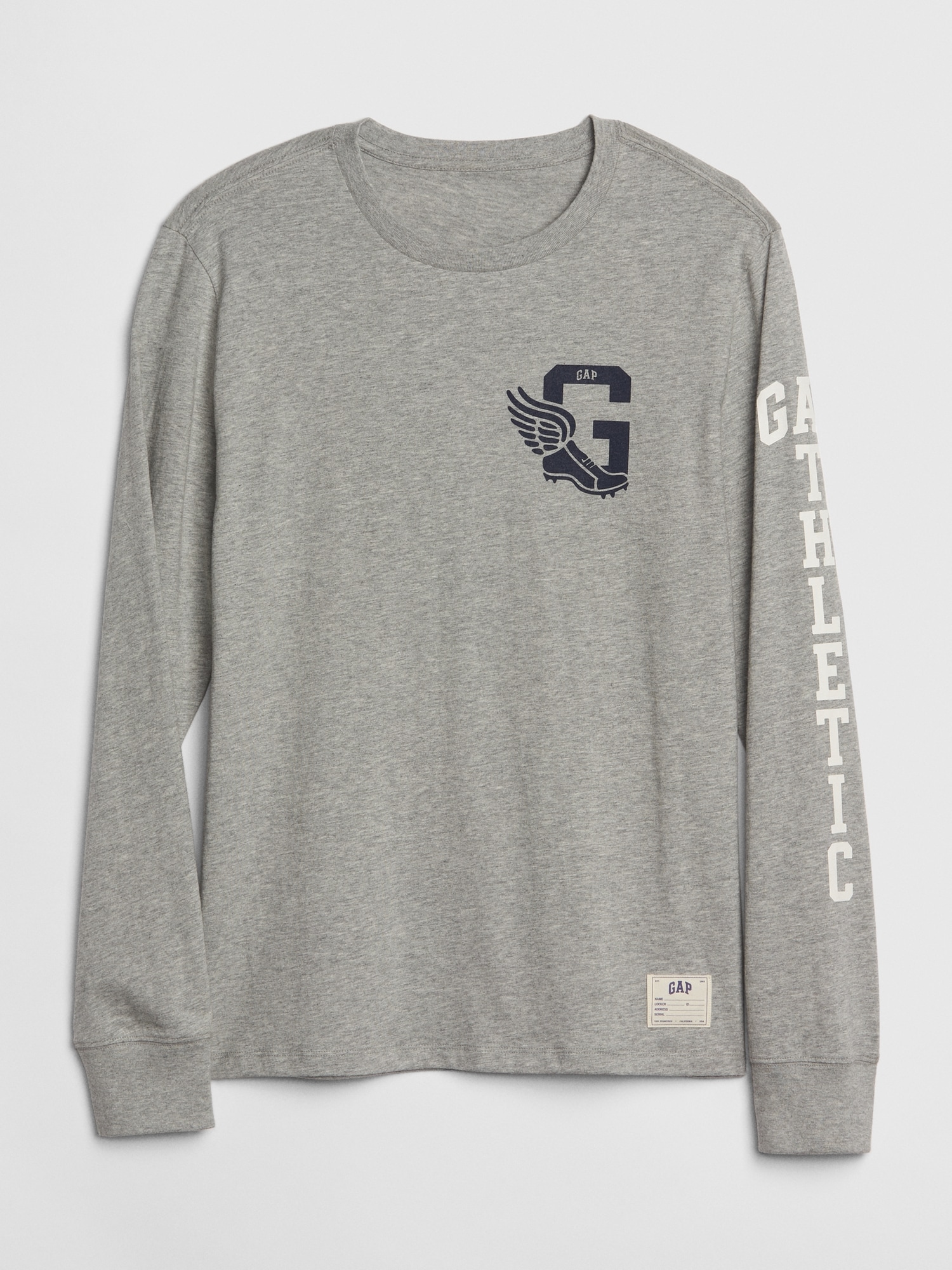 Gap公式オンラインストア | Gapアスレチックロゴ 長袖クルーネックTシャツ