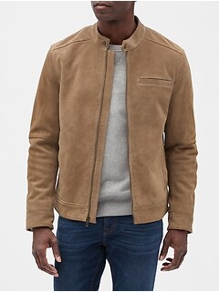 gap mens suede jacket