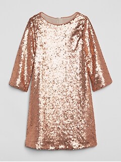 gap girls sequin dress