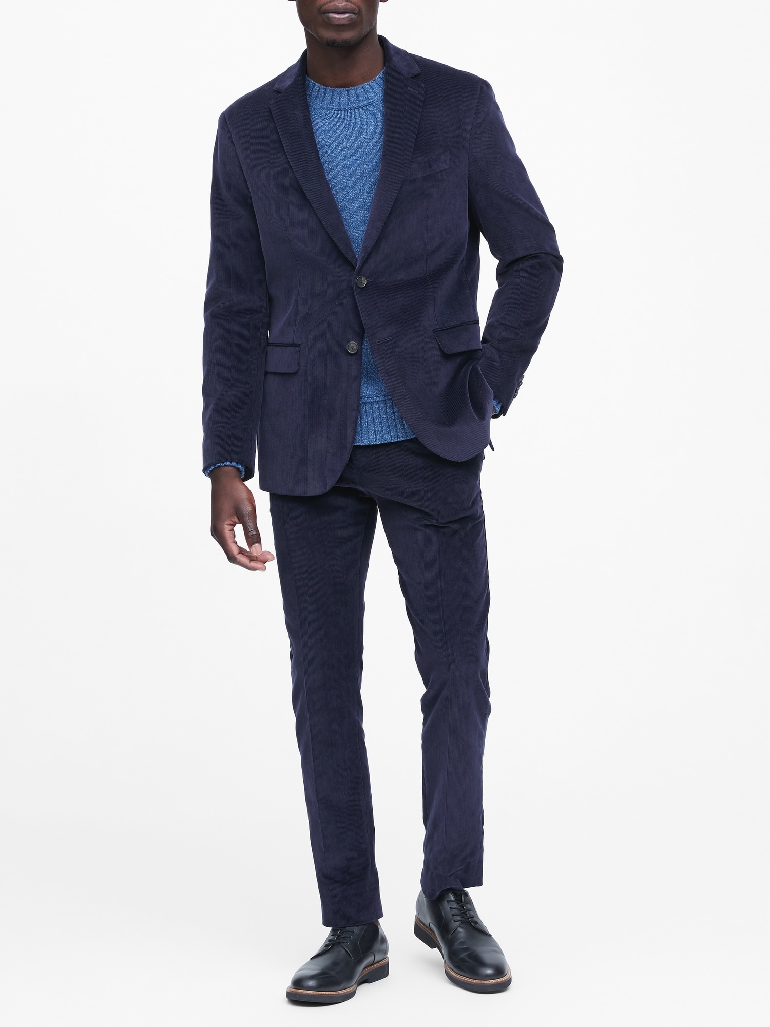 Signature Italian Hopsack Suit Jacket | Banana Republic