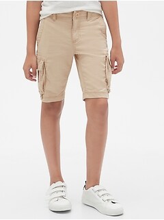 gap boys khaki shorts