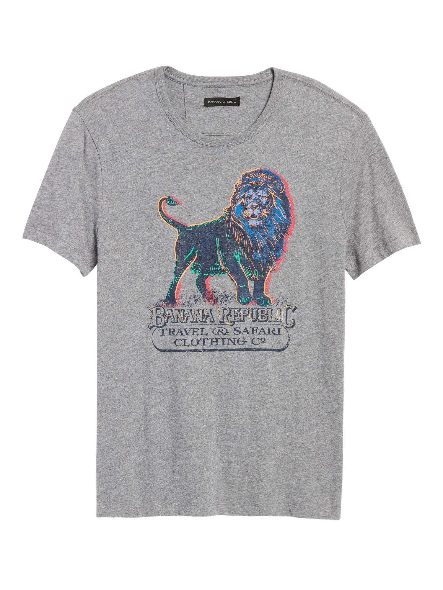 BANANA REPUBLIC ライオン グラフィックTシャツ BANANA REPUBLIC公式オンラインストア | ライオングラフィックTシャツ
