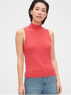 gap sleeveless sweater