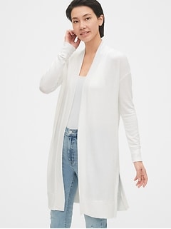 gap white cardigan