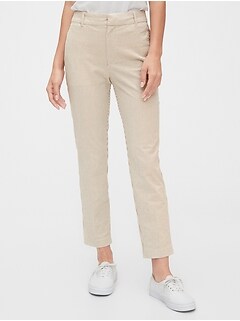 white khaki joggers