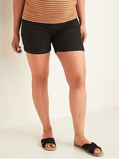old navy maternity jean shorts