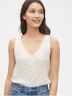 gap sleeveless sweater