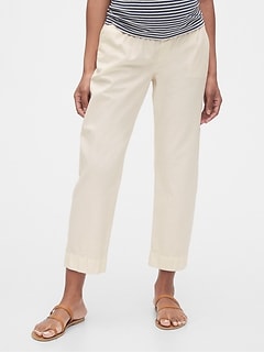 gap maternity work pants