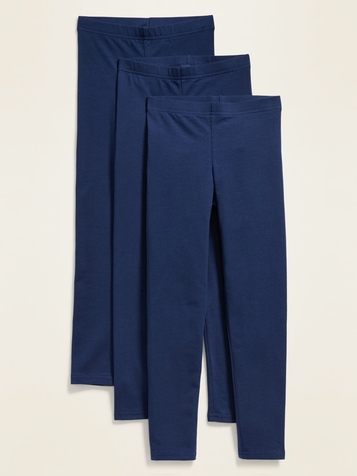 Jersey Built-In Tough Leggings 3-Pack for Girls
