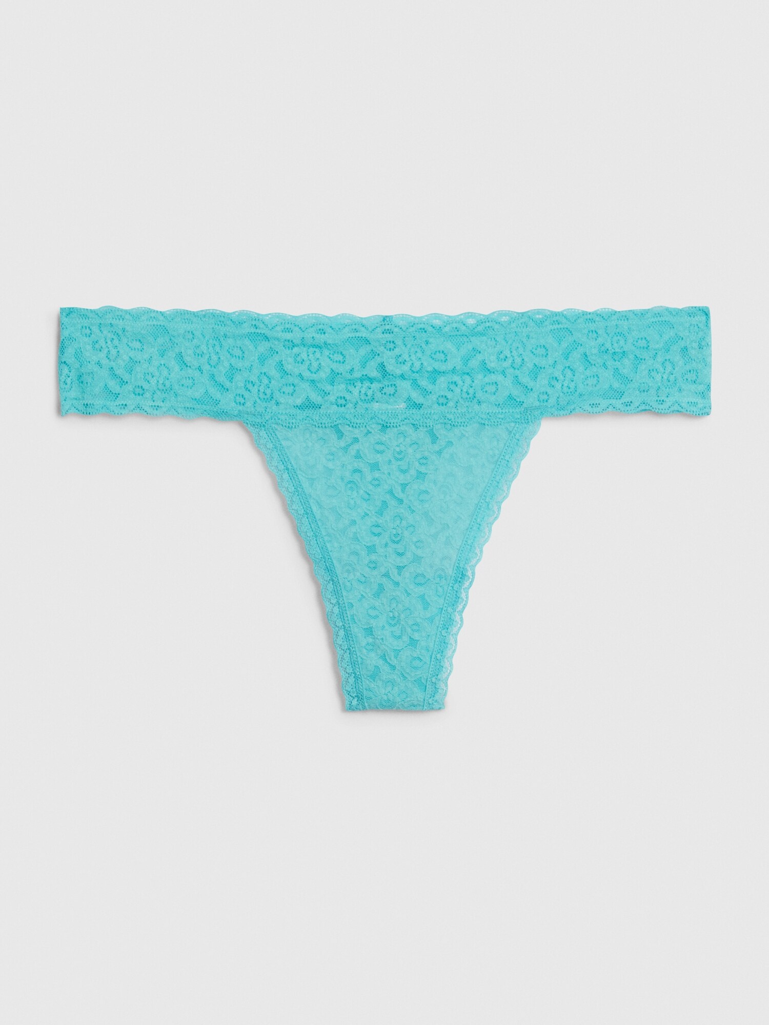 Supersoft lace thong