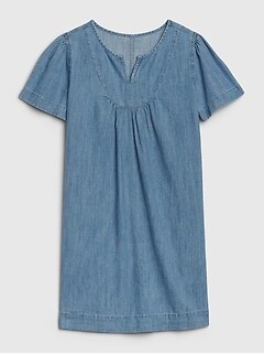 gap girls denim dress