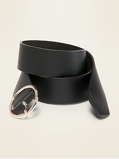 gap leather belt womens