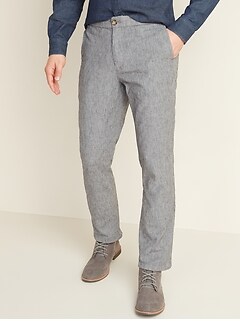 gap linen trousers mens