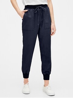 gap girlfriend utility joggers